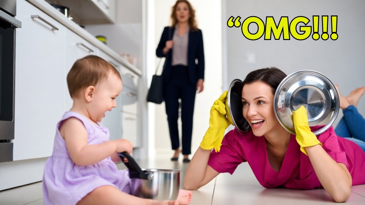 Single Mother Hides Cameras to Protect Her Daughter and the HOUSEKEEPER Surprised Her