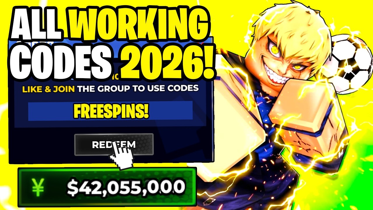 *NEW* ALL WORKING CODES FOR BLUE LOCK RIVALS IN 2026! ROBLOX BLUE LOCK RIVALS CODES