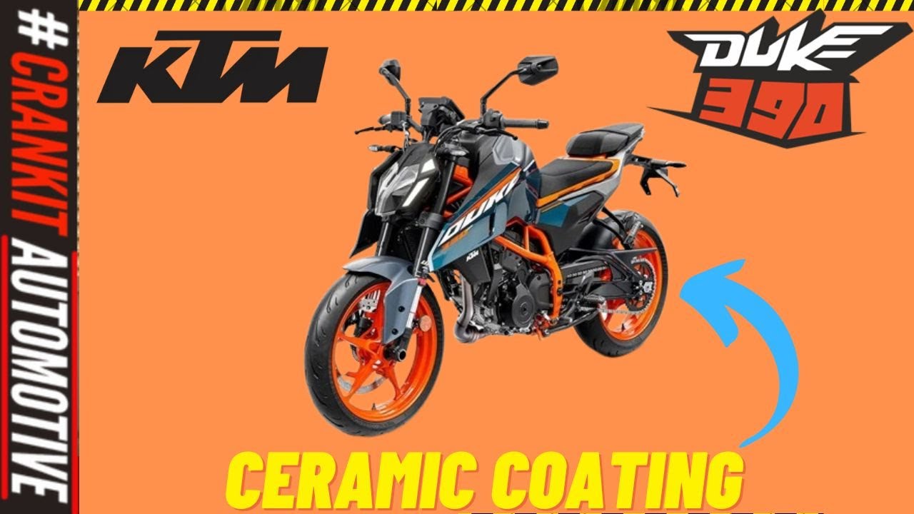 KTM 390 Ceramic Coating Price | KTM Duke 390 Ceramic Coating | Best Bike Ceramic Coating Pune