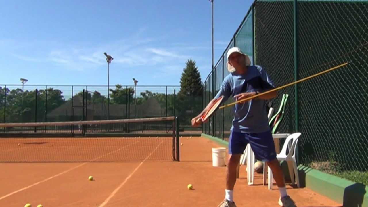 Jogar tênis: Aprenda o Slice no backhand - Backhand slice technique