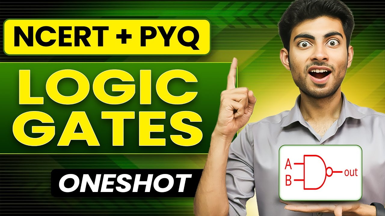 Logic Gates Oneshot | Ncert + PYQ | Fateh Batch | Aayush Sir