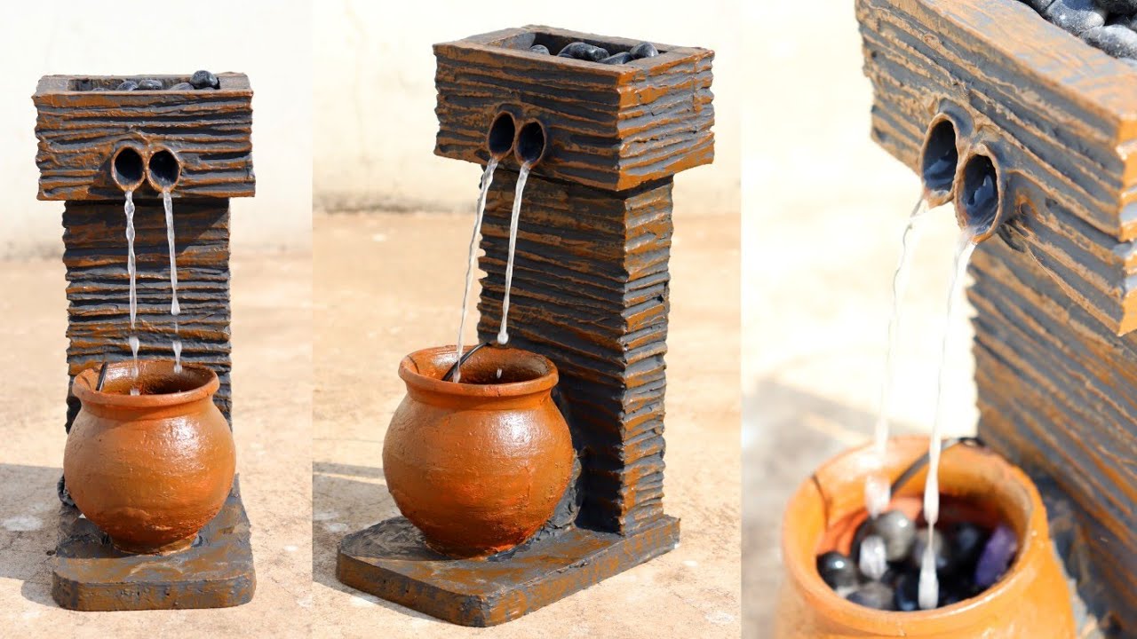 Awesome Beautiful Indoor Tabletop Best Easy Water Fountain | Best Indoor Waterfall Fountains