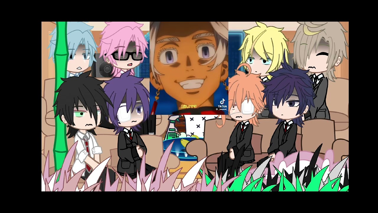 ||Yarichin B Club react to toona as sakura haruka|| part 2 /??