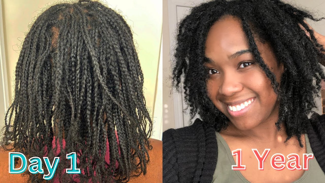 My 1 Year Loc Anniversary | 1 Year Braidloc Journey| Braidloc Journey