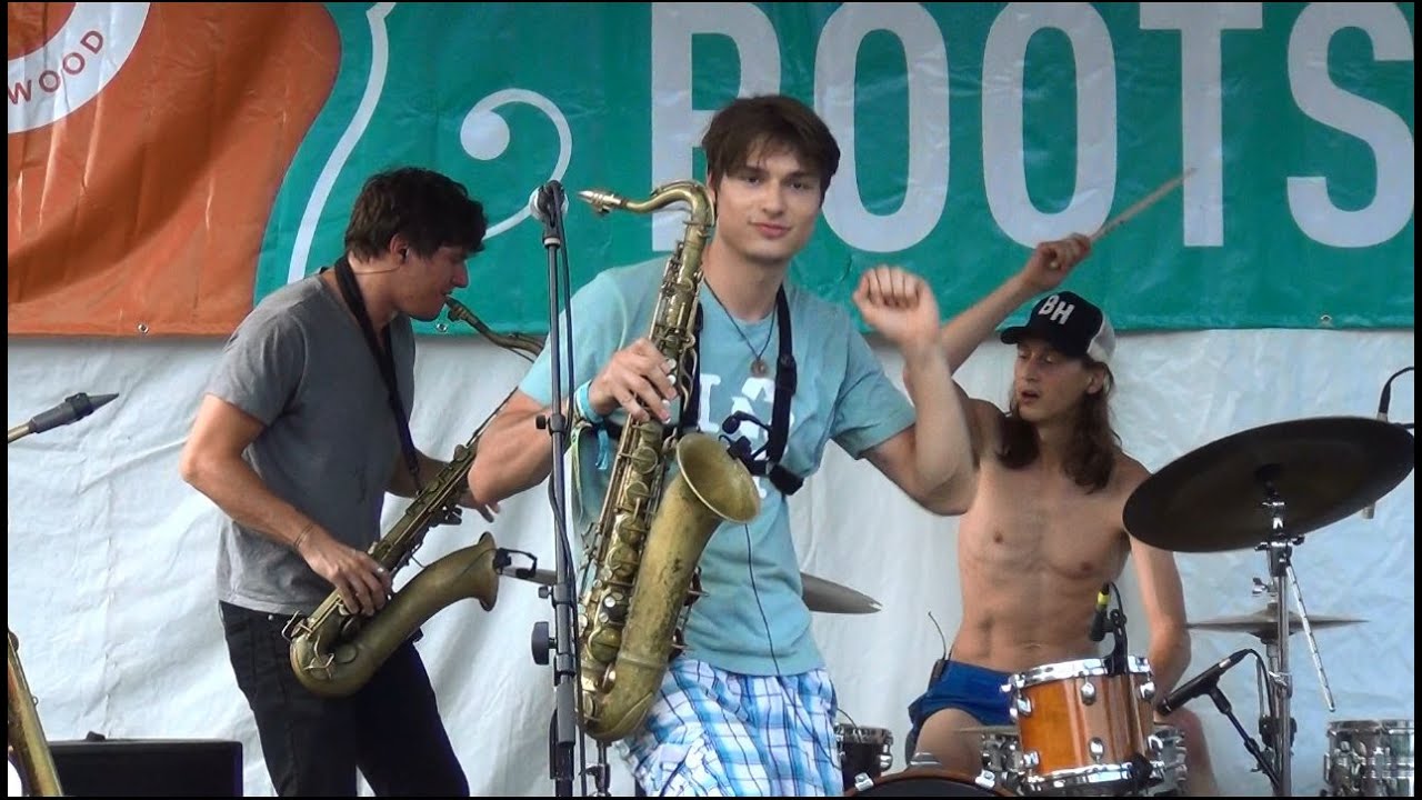 Moon Hooch - EWI, St. Louis & Tubes - LIVE Square Roots Fest Chicago 7/13/2014 2 of 6