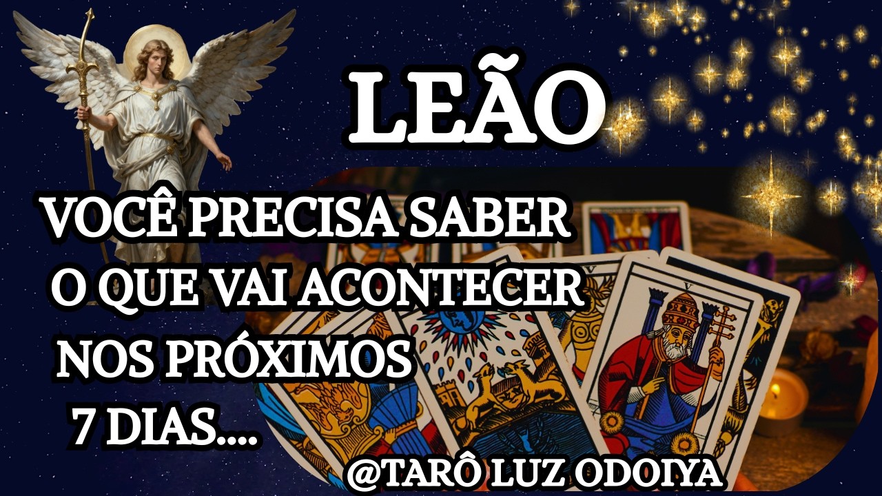 LEÃO🌟🦁ALGO EM CRIAÇÃO TOMAR FORMA! OPORTUNIDADE DE SUCESSO! UM ENCONTRO ACONTECE OU VISITA DE ALGUÉM