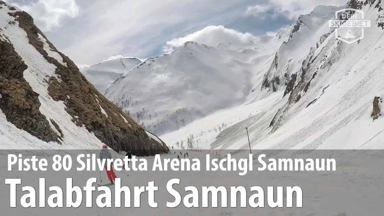 Silvretta Arena Ischgl Samnaun: Talabfahrt nach Samnaun
