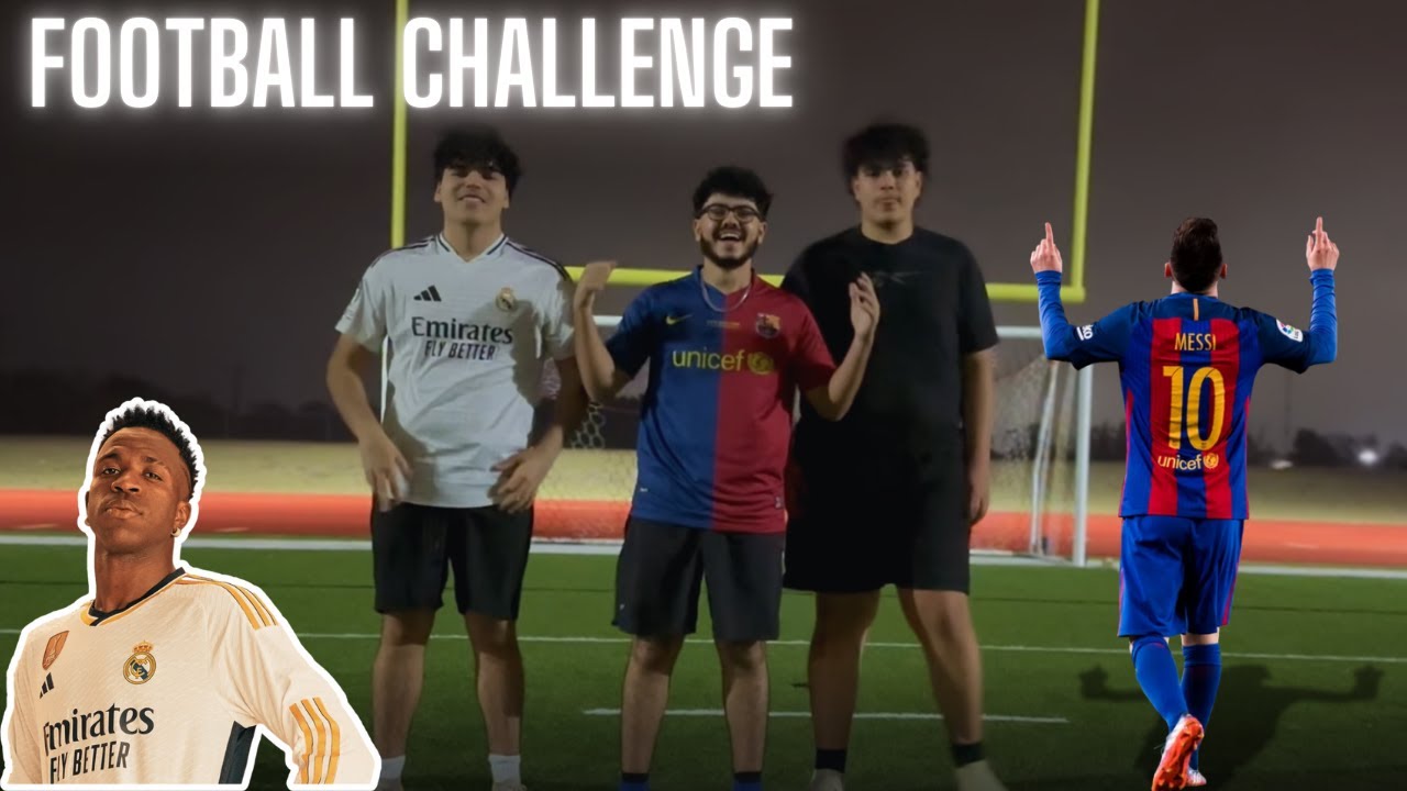 FOOTBALL CHALLENGE PART 2 !!