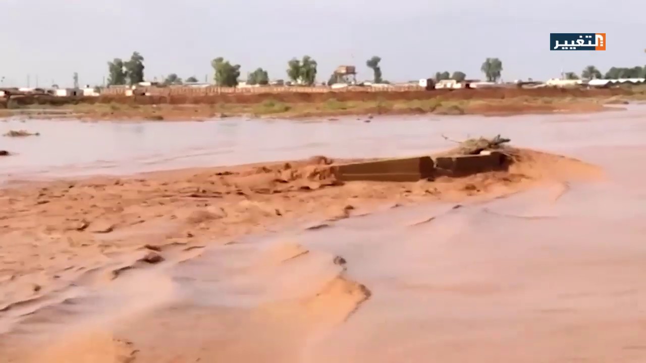 نهر ديالى يهدد المحافظة بفيضان عارم