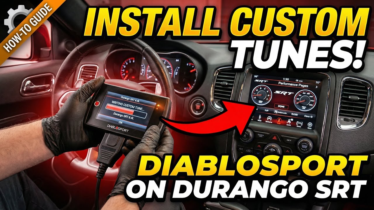 How to load & apply custom tunes on a DiabloSport tuner!