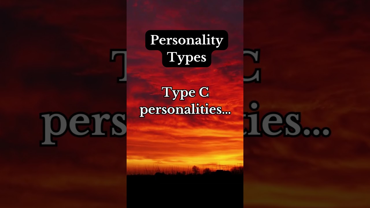 Type C Personalities Detail Oriented and Cautious #Personality #Psychology #MentalHealth