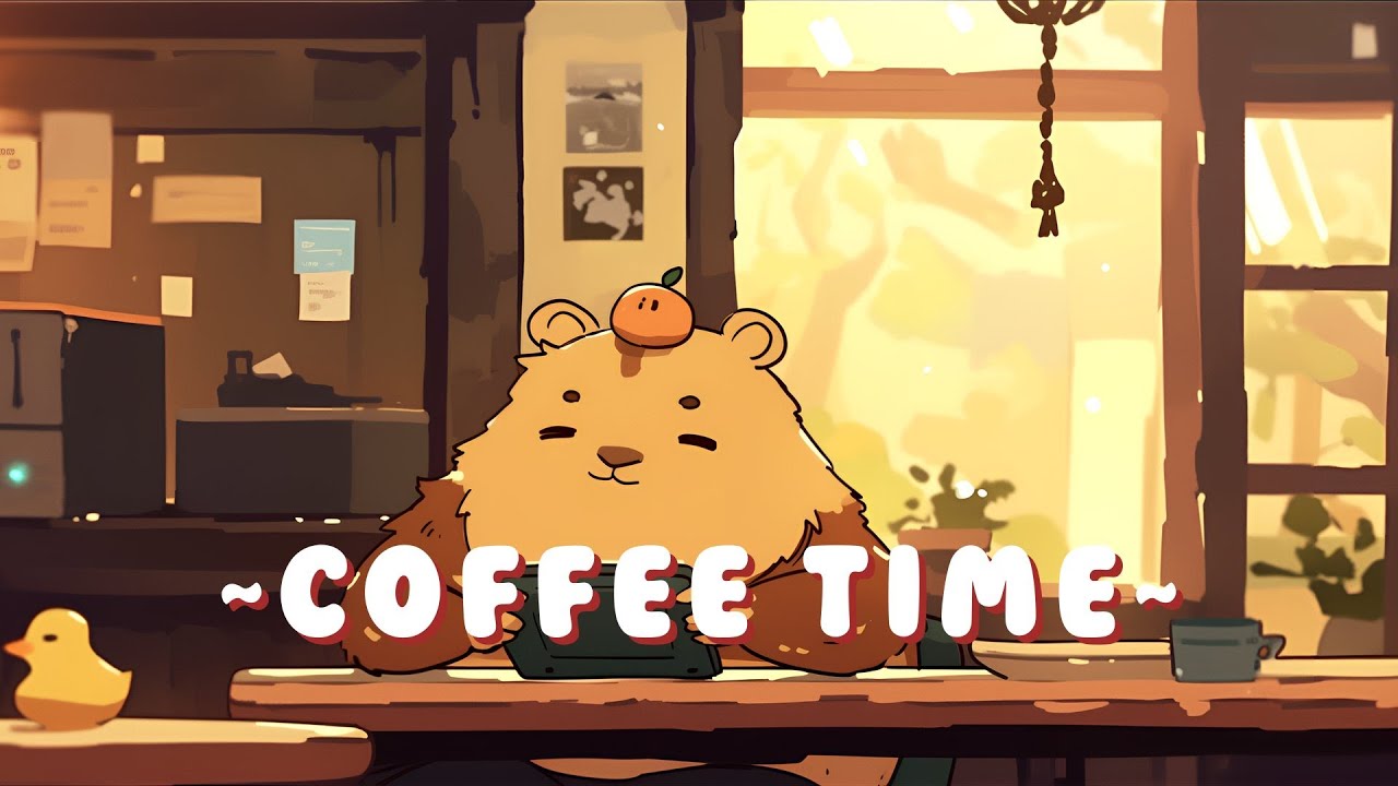 Capybara Beats & Lofi - Peaceful Music for Your Soul ~ Calm Energy ~ 🦫 ✨ 🌙 | Continuous Mix