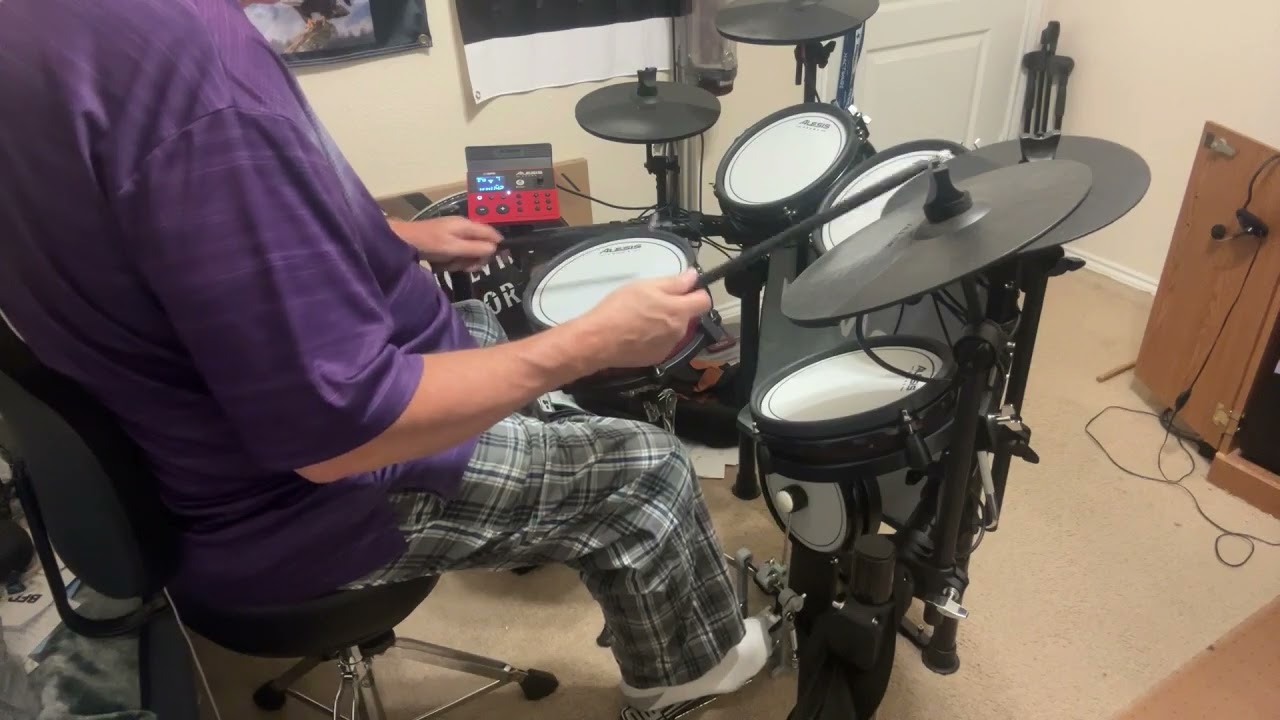 Garage Band Samples through my Alesis Nitro Pro Kit!