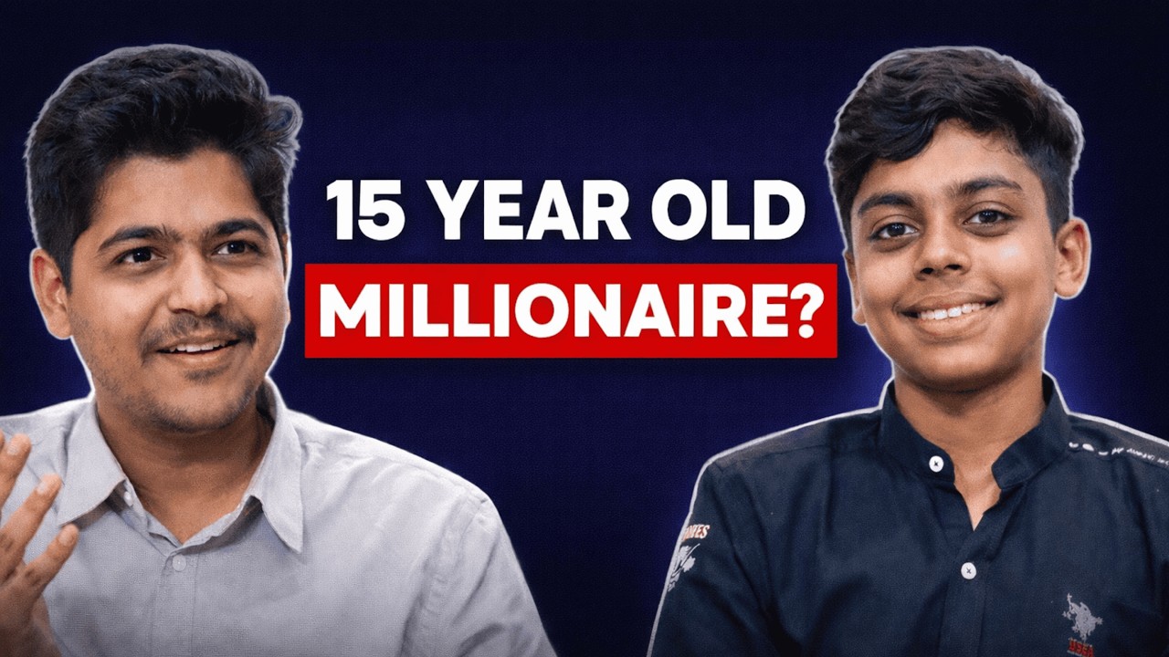 15 Year Old Making ₹1 Lakh Every Month (Shocking Podcast)