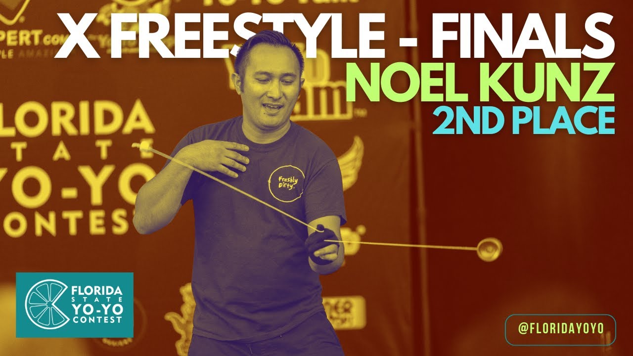 2023 Florida State Yo-Yo Contest &ndash; X Finals &ndash; 2nd Place &ndash; Noel Kunz