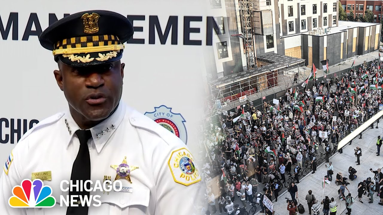 Chicago&rsquo;s top cop and OEMC give DNC security update ahead of the last night of the convention