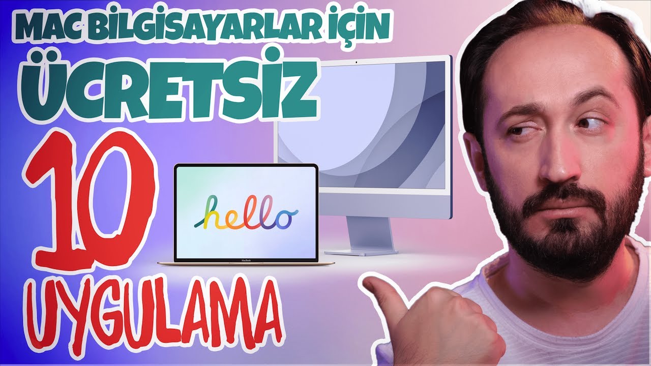 iMAC VE MACBOOK | EN VERİMLİ UYGULAMALAR (Apple MacBook ve iMac)
