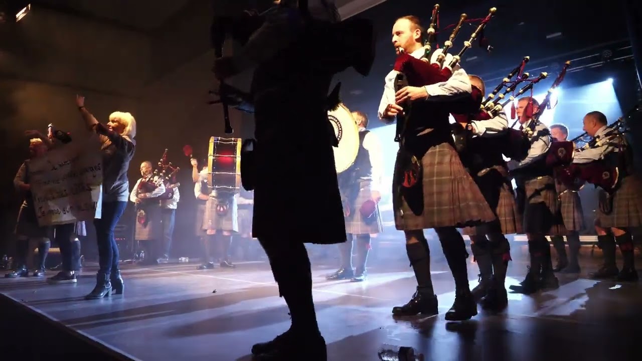 Isle of Cumbrae Pipe Band ... dans tous ses états !