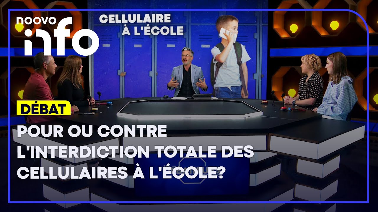 Pour ou contre l'interdiction totale des cellulaires à l'école?