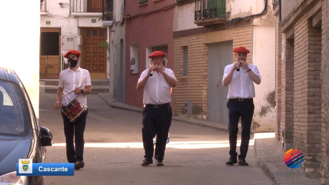 Pasacalles con los gaiteros (Cascante 2020)