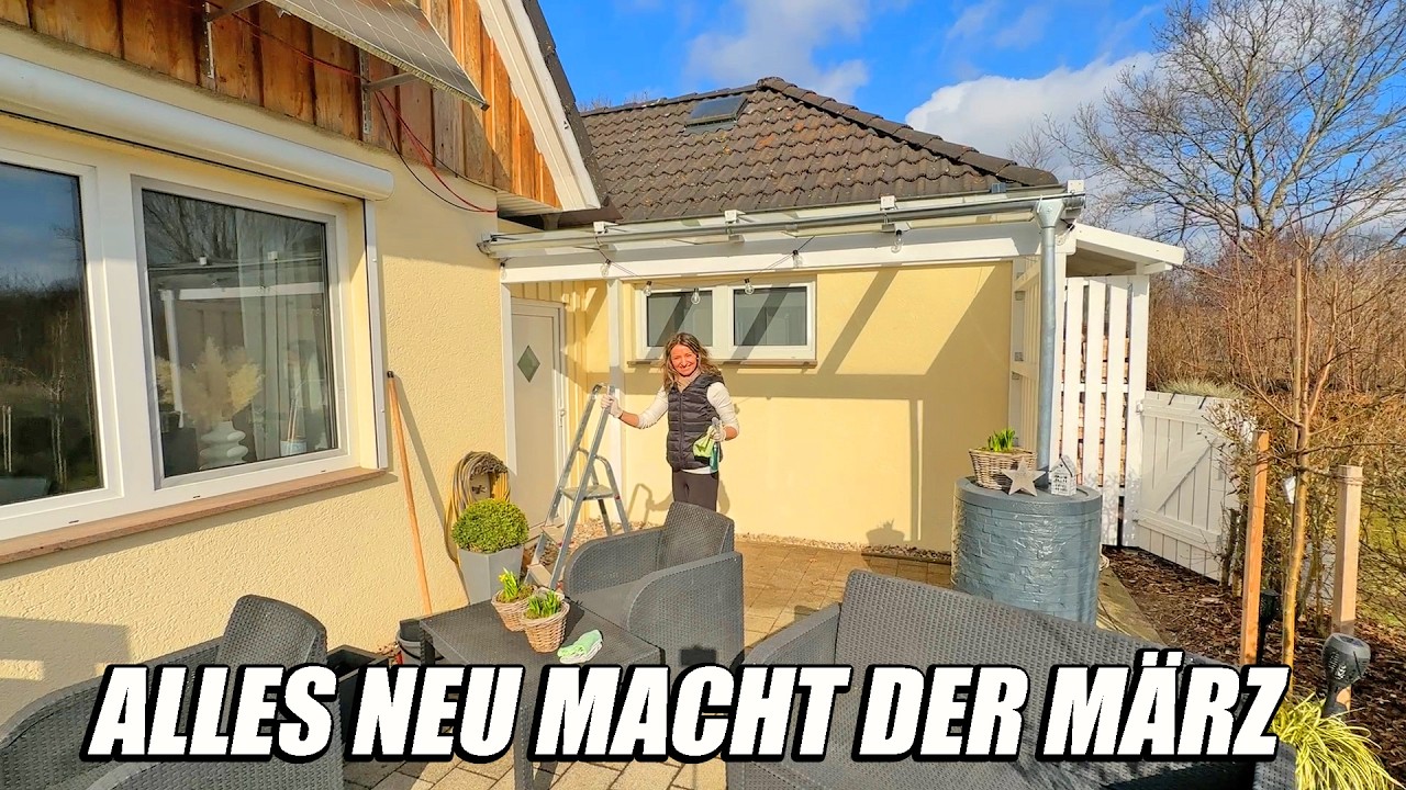Terrassen Makeover 2026 | Frühlingsdeko, TEDi Haul & Snickers Dessert 🌷 MARIELAND