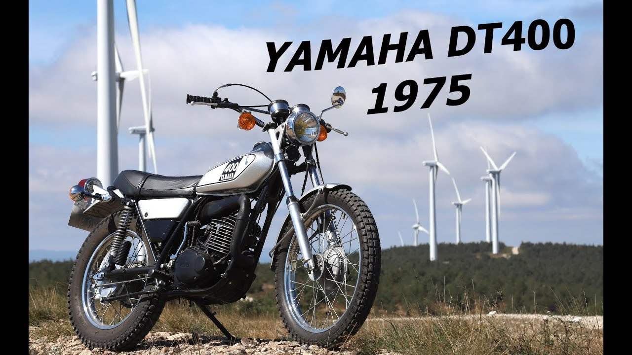A like new Yamaha DT400 1975