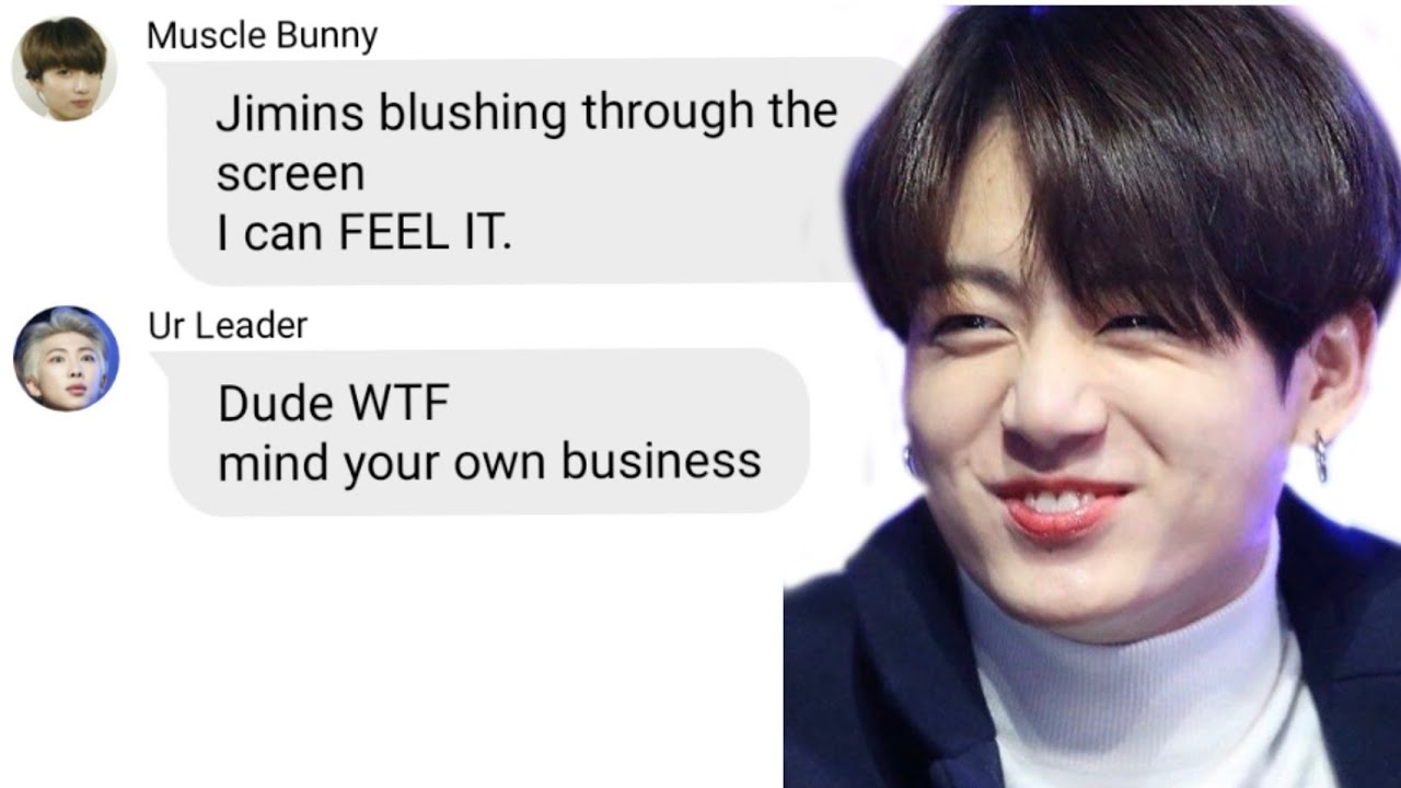BTS Texts- HoPeMiN's MaTcHiNg HoOdIe CrIsIs