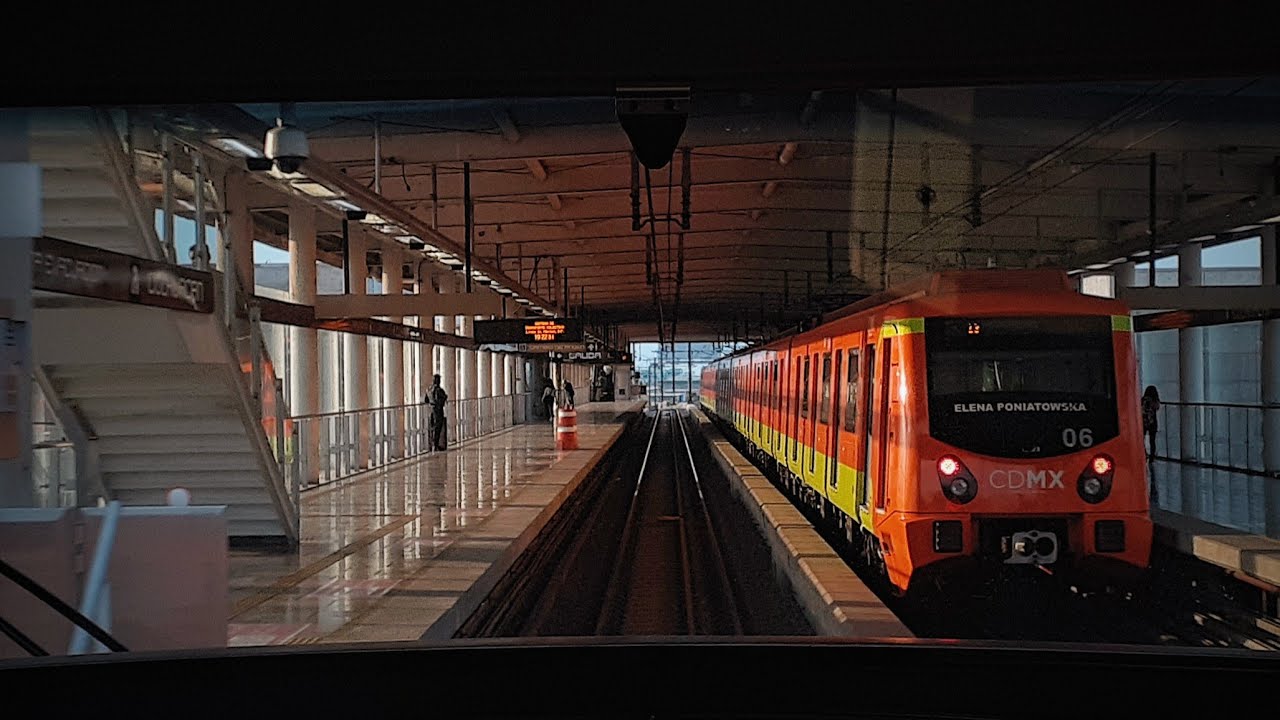Cab Ride linea 12 - de Mixcoac a Tlahuac - Metro CDMX ❤🚇