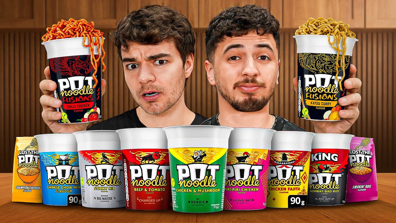 We Ranked Every Pot Noodle Flavour