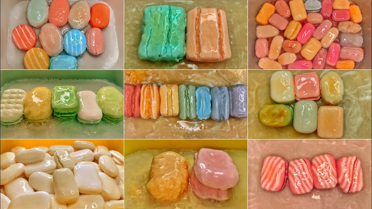 ASMR / Compilation / Soaked soap | АСМР / Подборка Размокшего Мыла  #asmr