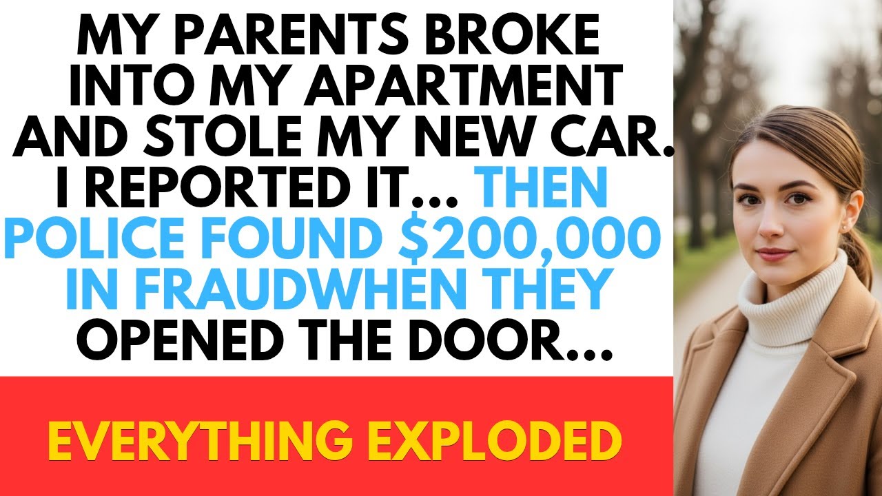 My Parents Stole My Brand-New Car For My Sister — So I Reported Them and Everything Exploded…