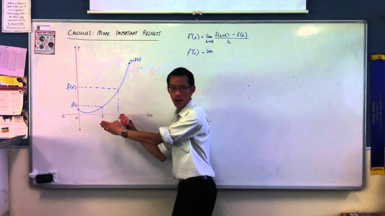 Calculus - Important Results (1 of 2)