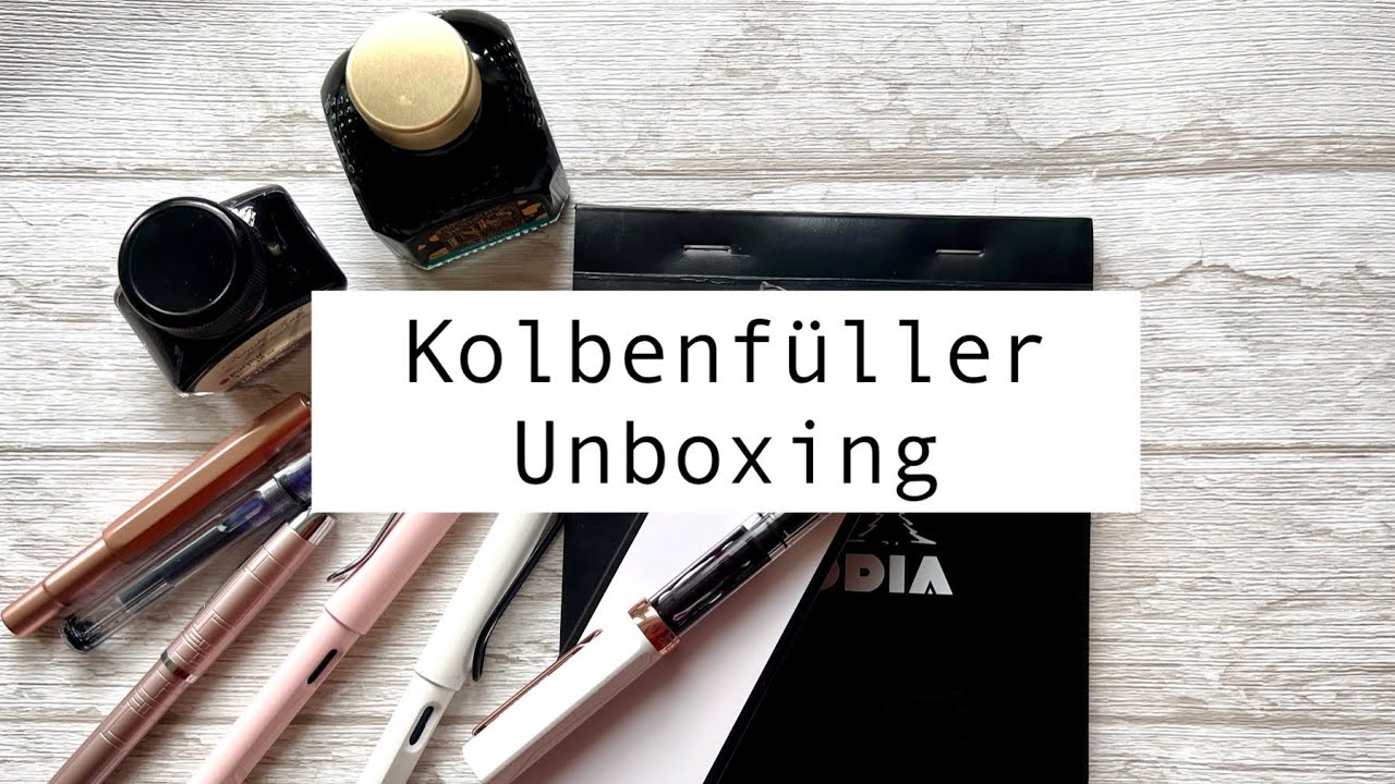 Unboxing TWSBI Eco weiß-roségold | Meine Füller | New Pen Day