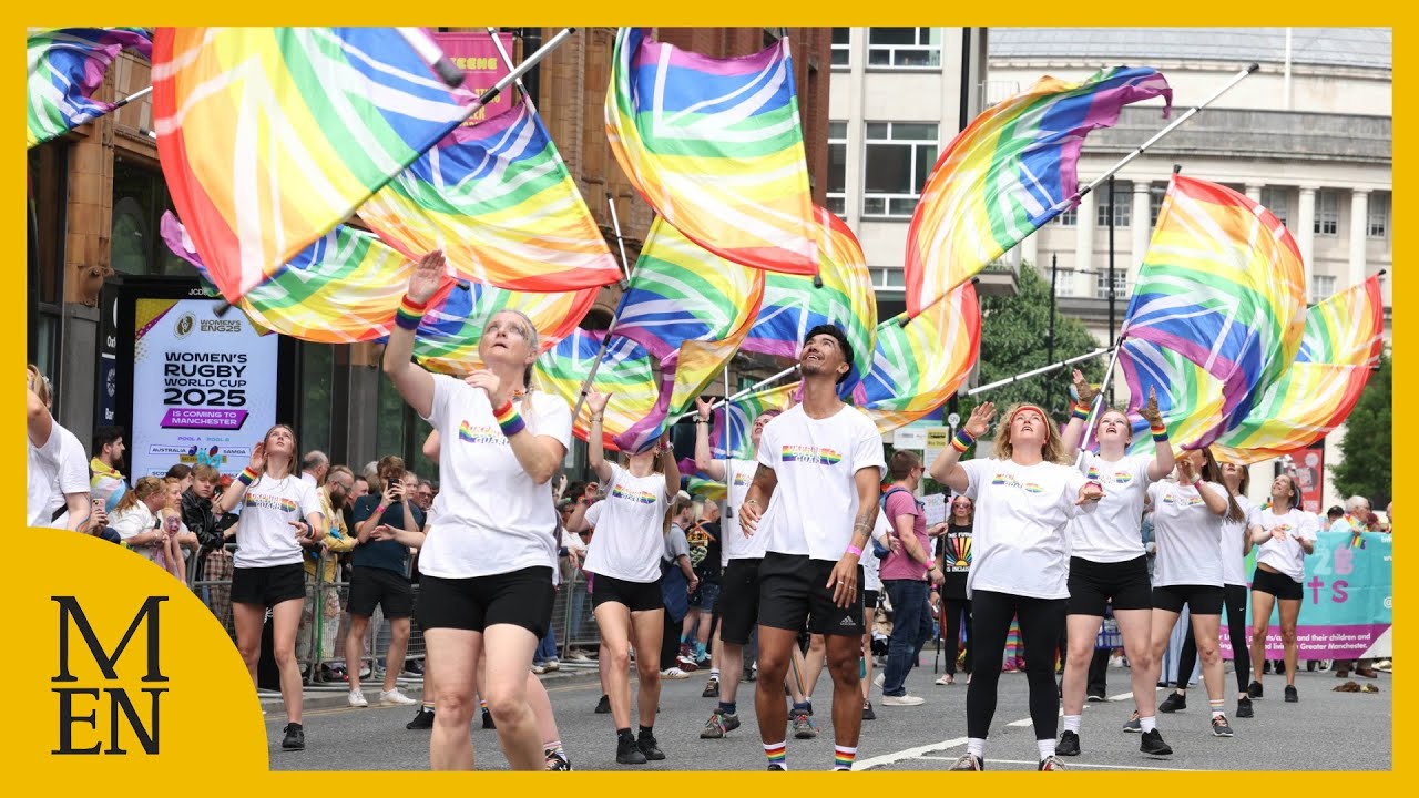 Thousands turn out for huge and brilliant Manchester Pride parade 2025