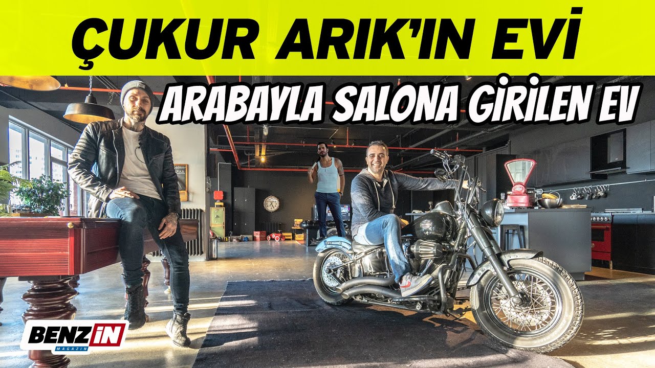 &Ccedil;ukur Arık 'ın evi | Arabayla salona girilen ev