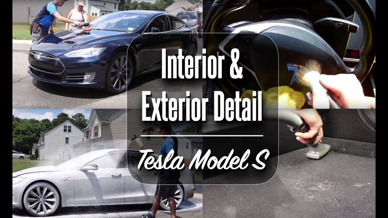Complete Interior and Exterior Detail / Tesla Model S