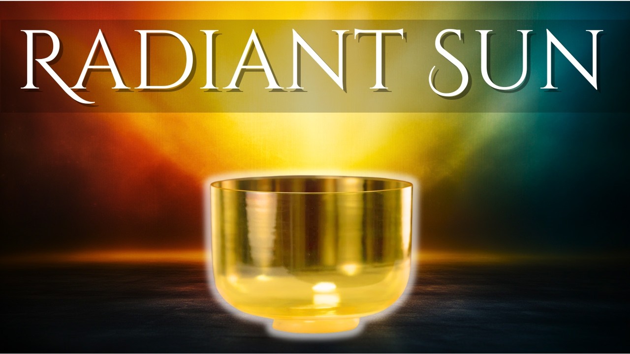 Radiant Sun Crystal Singing Bowl (B • 249 Hz) — Perfect Pitch Sound Bath