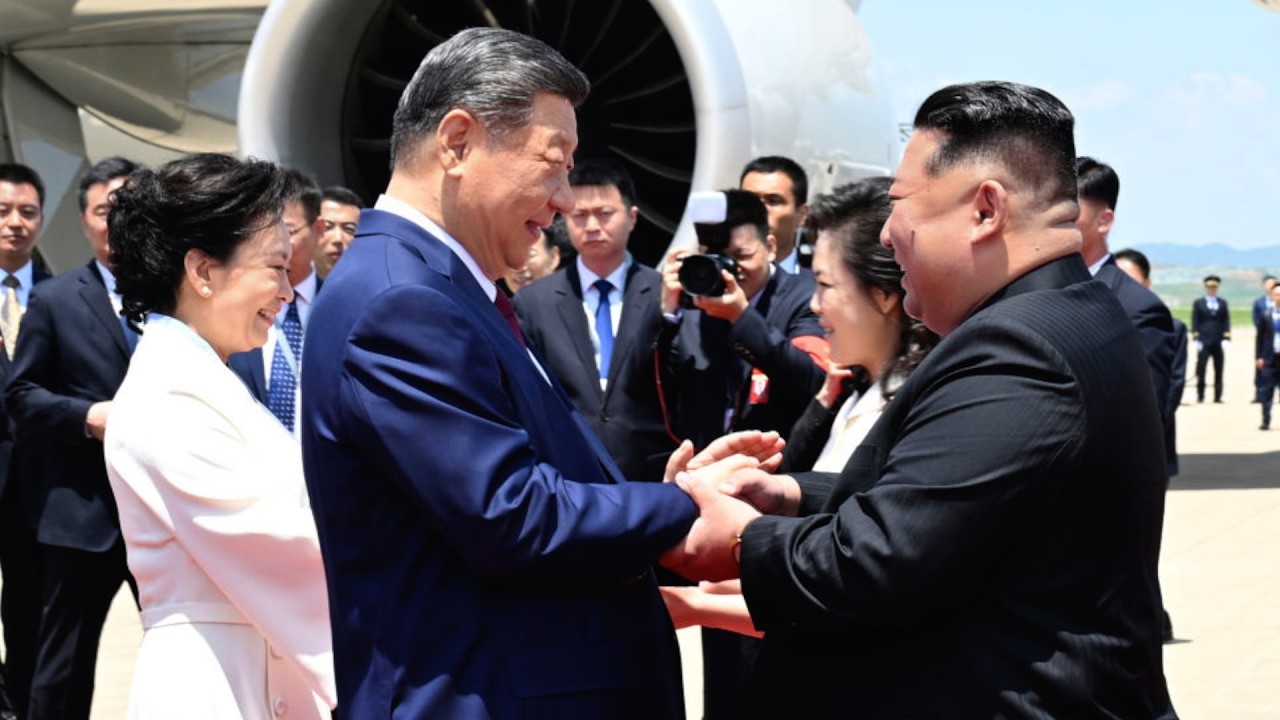 Watch: Xi Jinping arrives in Pyongyang for state visit to DPRK