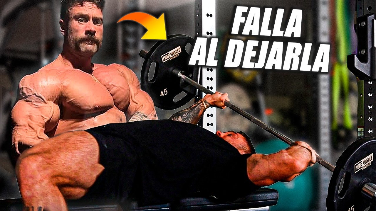 CHRIS BUMSTEAD FALLA DEJANDO EL PRESS BANCA Y CASI SE LESIONA - Víctor Valdivia