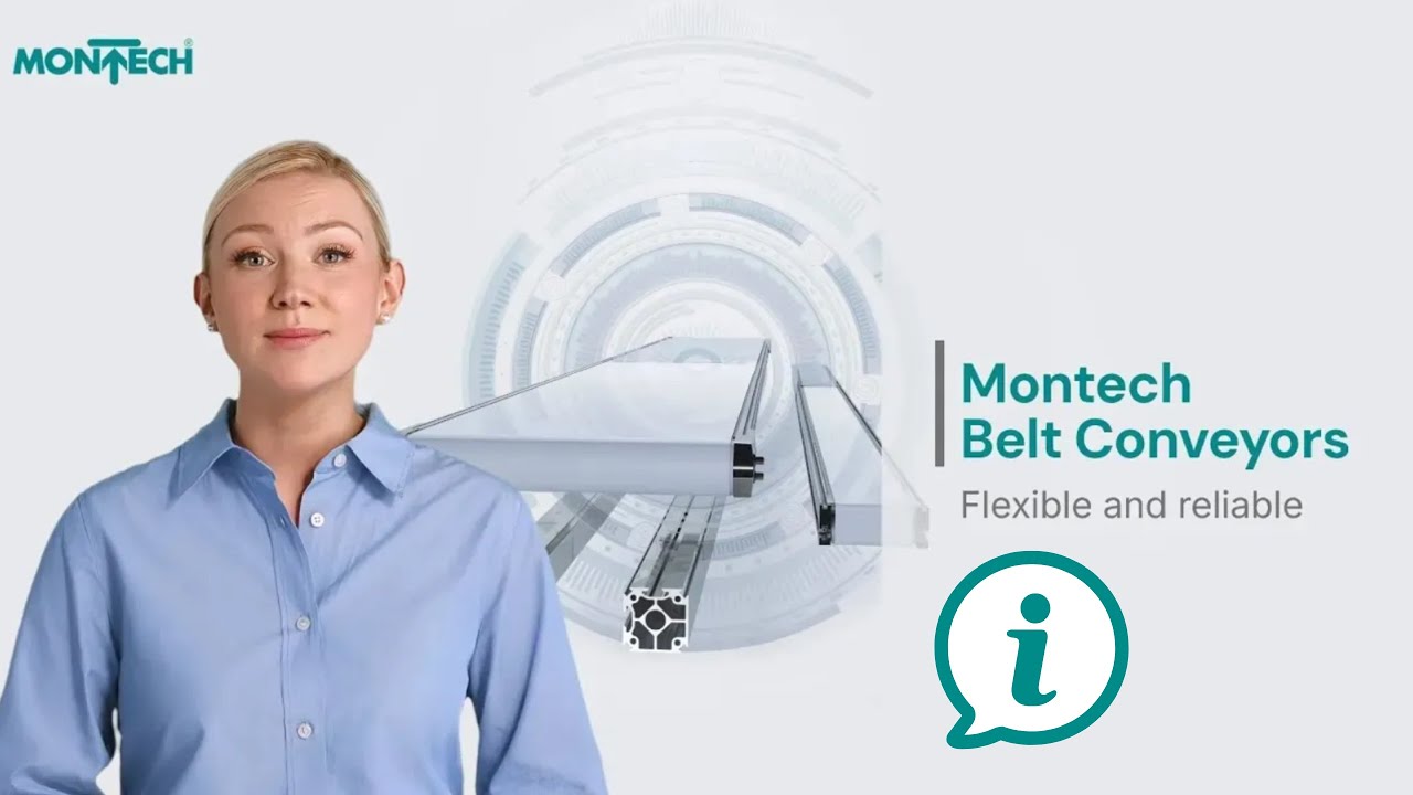 Revolutionize your production with Montech's conveyor belts!