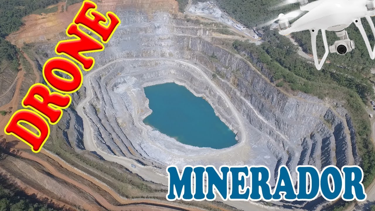 DRONE VISITA mineradora de BRiTA  wanzam fpv