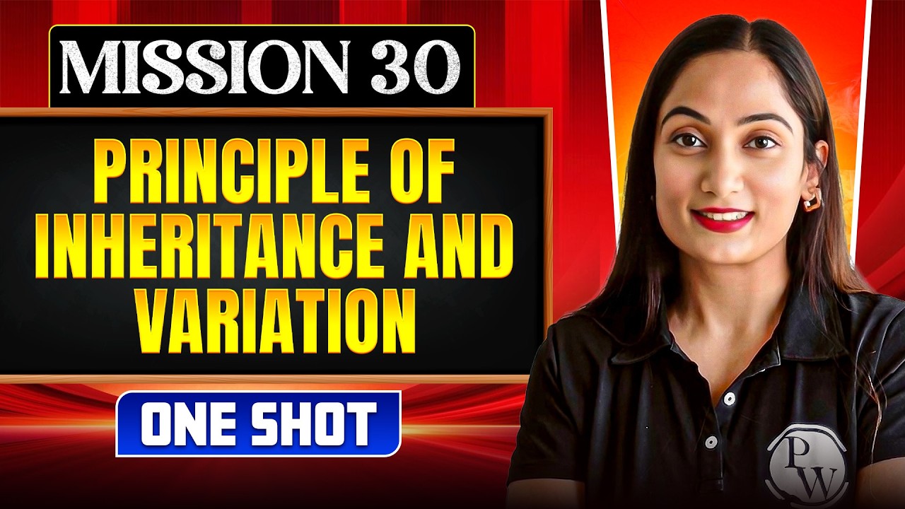 PRINCIPLE OF INHERITANCE & VARITAION  in ONE SHOT || All Concepts, Tricks & PYQ || NEET 2026