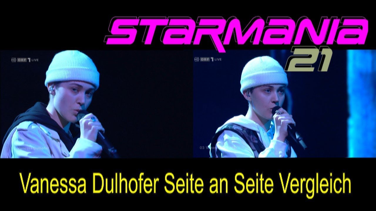 Starmania 21 Vanessa Dulhofer Seite an Seite Vergleich 'Bring Me Some Water'