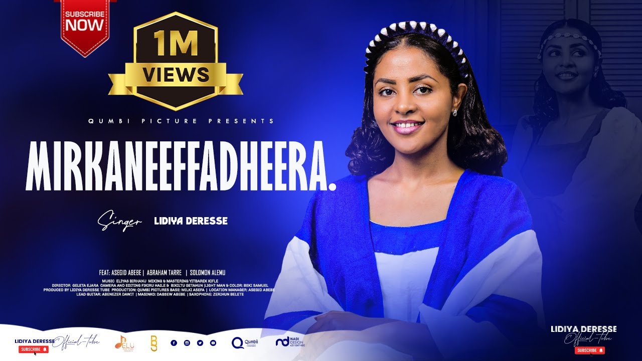 Lidiya Deresse - Mirkaneeffadheera | New Gospel Song 2025 (Official Video)