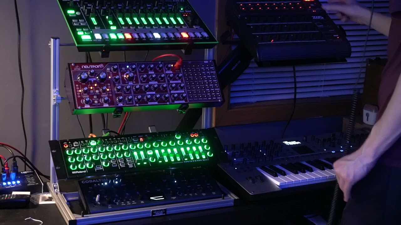 Improvised Synthesizer Music | Zaquencer, TR-8, Neutron, System1m, Cobalt8m, Gaia 2