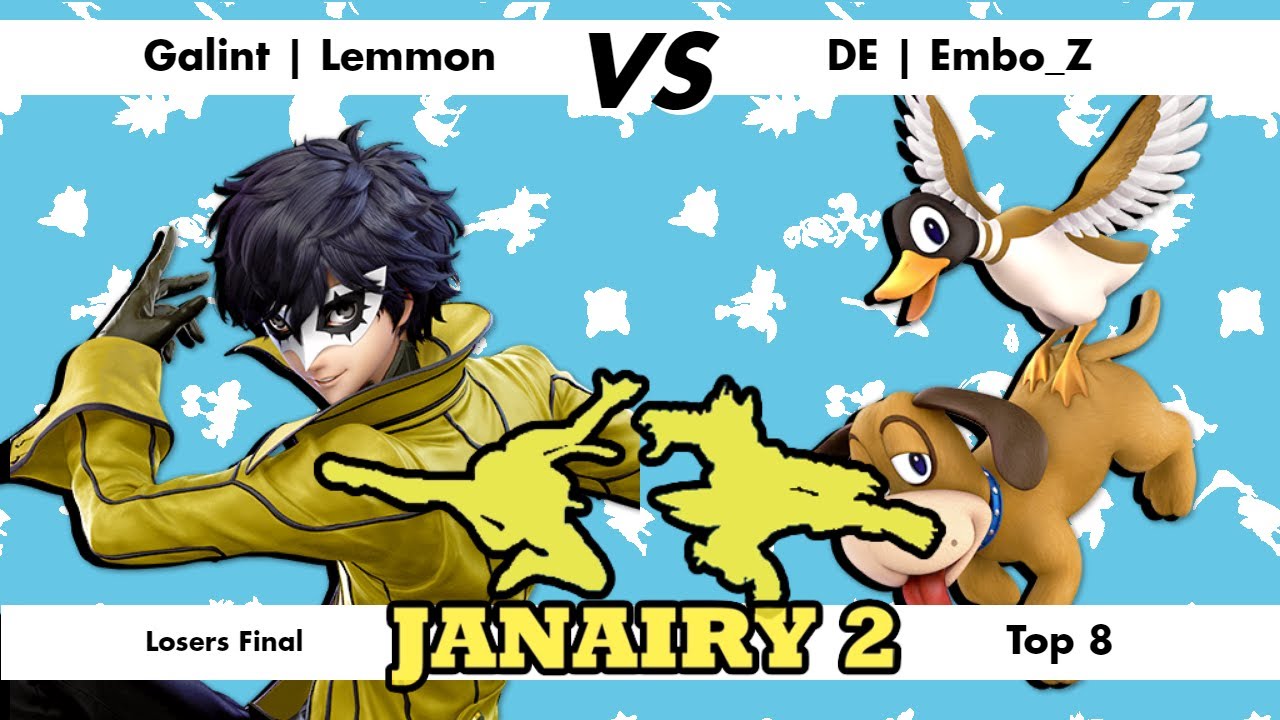 Janairy 2024: Losers Final - Galint | Lemmon (Joker) Vs. DE | Embo_Z (Duck Hunt) - SSBU