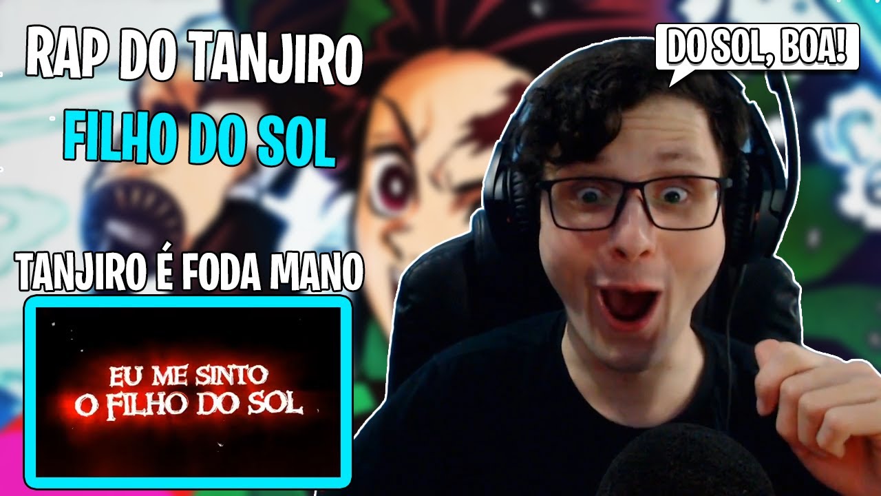 Rap do Tanjiro (Demon Slayer) - FILHO DO SOL | NERD HITS - REACT