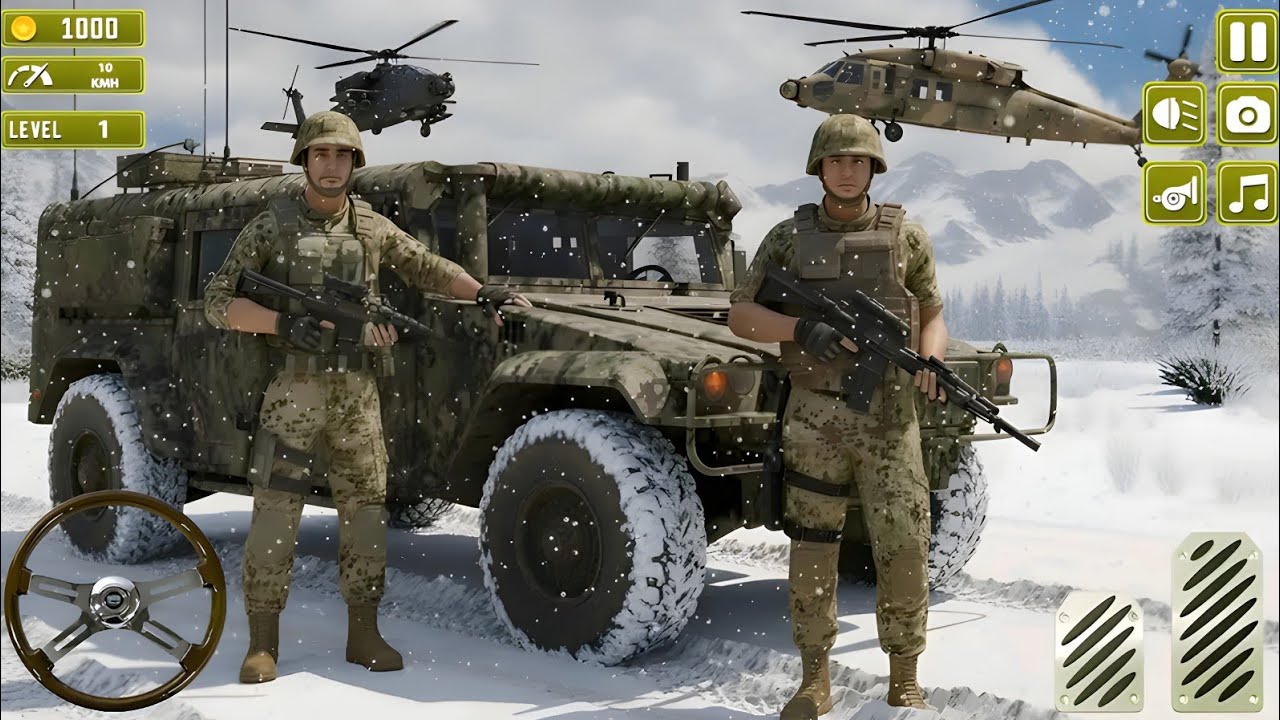 US Army Military Truck Driving 3D 🚛 | Real Army Transport Gameplay