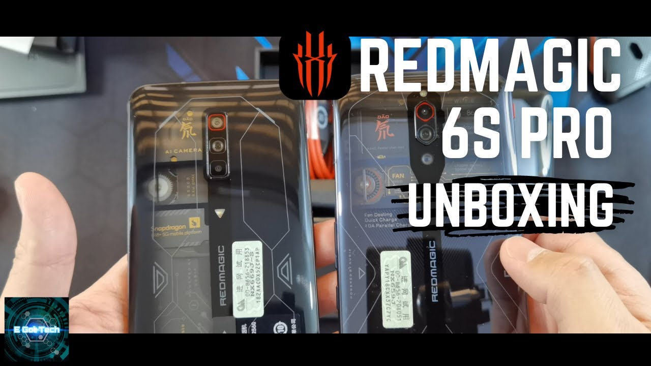 NUBIA REDMAGIC 6S PRO Tencent Edition Unboxing and quick review