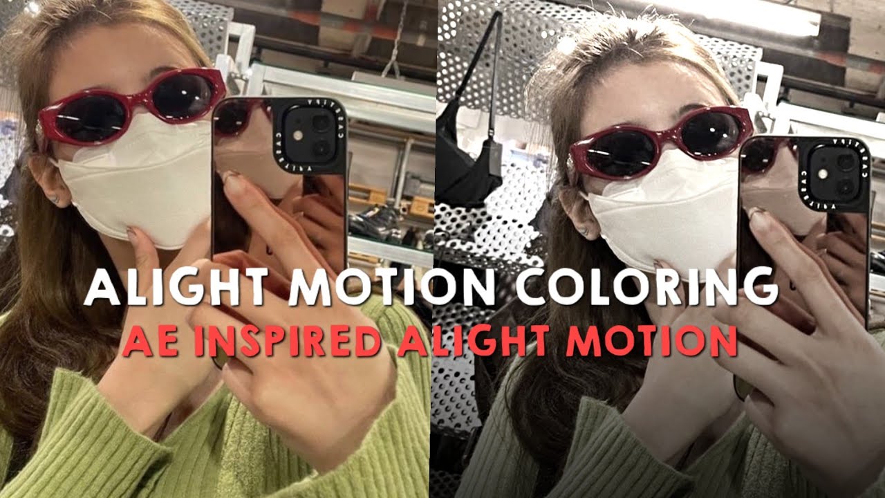 ae inspired coloring alight motion |nazzedtz